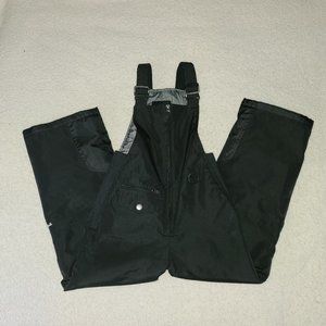 TSLA Black Winter Ripstop Snow Bibs